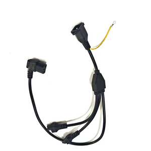 H05VV-F 3X0.75MM2 IEC <strong>C14</strong> to 2XIEC C13 IEC <strong>C5</strong> Y Spliter <strong>Power</strong> <strong>Cord</strong> - Product Image 3