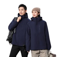 Vestes d'extérieur Vêtements de sport pour hommes Fabricant de coupe-vent Veste d'extérieur Coupe-vent à capuche Veste d'hiver Ajouter polaire