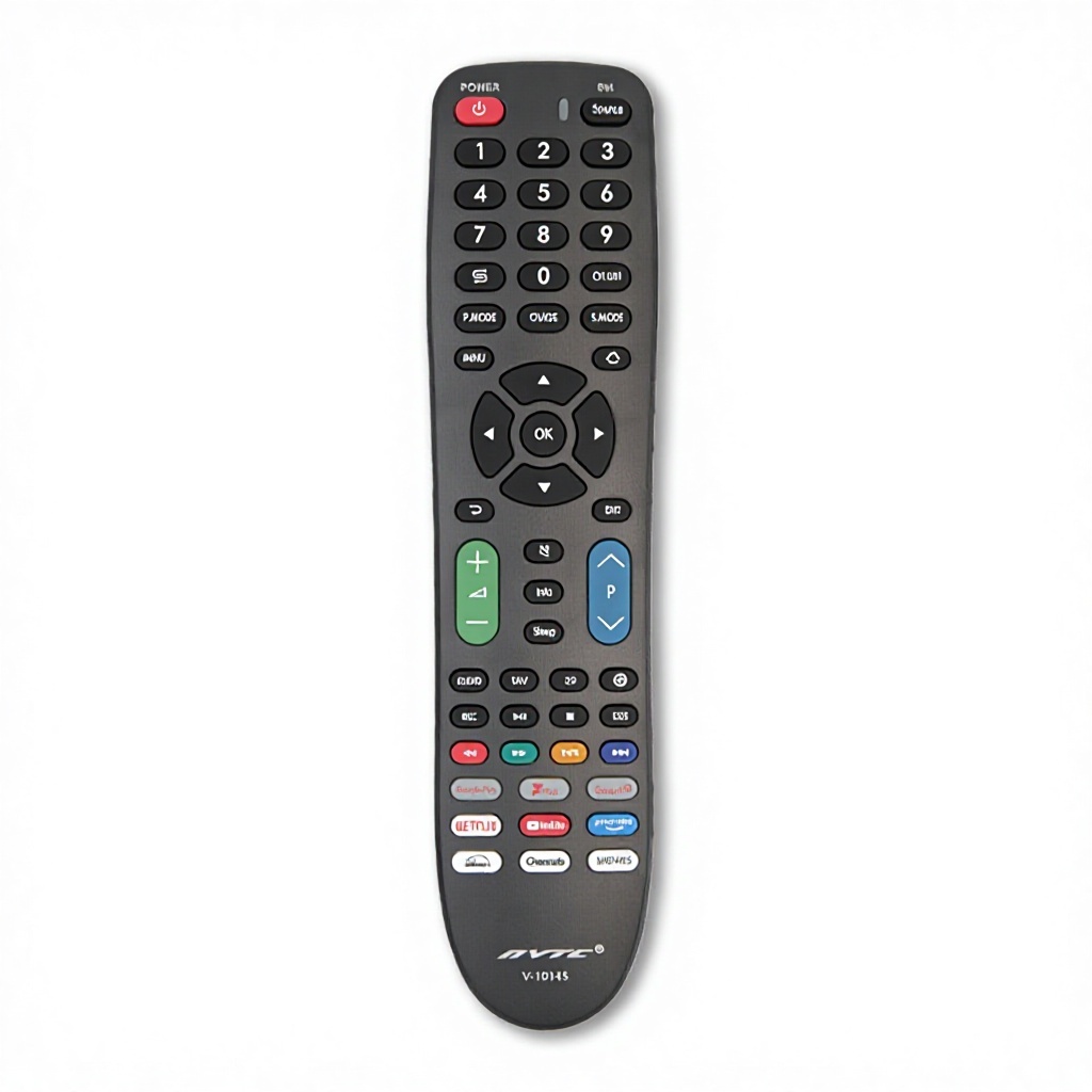 NVTC V-1014S Universal <strong>TV</strong> <strong>Remote</strong> Control, Fixed <strong>Code</strong>, One-Button Setup, Long Range