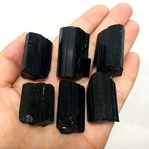 Commercio all'ingrosso Nero Naturale <span class=keywords><strong>Tormalina</strong></span> Tumbled Pietre Cristalli Speciment per <span class=keywords><strong>la</strong></span> vendita - Product Image 2