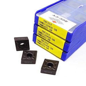 Tungsten Carbide Manufacturer Cutting Tool <strong>Insert</strong> <strong>CNMG</strong> 120408DR YBC252 CNMG1604 08 CNMG1906 Original Zccct Carbide <strong>Inserts</strong> - Product Image 1