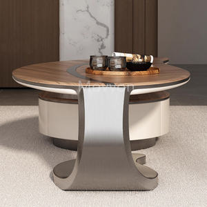 أثاث حديث عالي الجودة من الفولاذ المقاوم للصدأ أنيق داخلي فاخر للاستخدام المنزلي - Product Image 4