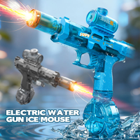 Mini pistolet à eau automatique en plastique, jouets de plage et de piscine pour l'été, pistolet à eau électrique pour adultes, enfants et garçons