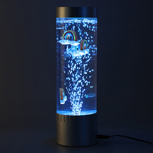 ไฟกลางคืนรูปปลา LED เปลี่ยนสีอัตโนมัติ พร้อมฟองอากาศ แสงบรรยากาศทะเล แบบเสียบ USB ป้องกันน้ำได้มาตรฐาน IP65 ไร้เสียงรบกวน - Product Image 2