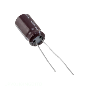 ตัวแทนจำหน่ายอย่างเป็นทางการ คาปาซิเตอร์อะลูมิเนียม 180uF 20% 6.3V แบบ Radial UPV0J181MGD1TD ชนิด Through Hole 180 ยูเอฟ - Product Image 1