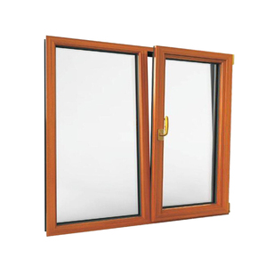Fenêtres à battant en aluminium à <span class=keywords><strong>double</strong></span> <span class=keywords><strong>vitrage</strong></span> en verre trempé Fenêtres et portes en aluminium couleur bois <span class=keywords><strong>de</strong></span> haute qualité - Product Image 4