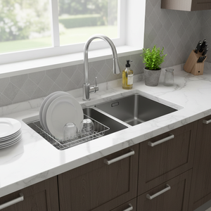 [BAEKJO] EUROPEAN WBD832 High Strength Dual Bowl Kitchen Sink with Stable Undermount Installation - Product Image 3