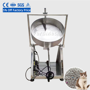 Litière pour chat en bentonite FertiMach 5T et ligne de production de disques biofertilisants avec moteur capacité 800 kg/h productivité élevée - Product Image 1