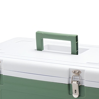 Boîte isotherme en PU de 9 L, mini-coffre de rangement portable et étanche pour le camping, les pique-niques, les aliments et les boissons