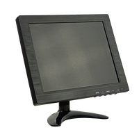 Moniteur CCTV à écran carré IPS de 9,7 pouces, résolution 1024*768, moniteur LED BNC de 9,7 pouces