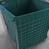 Mur de défense en gabions soudés, barrière de protection en treillis métallique, prix du mur de défense en gabions