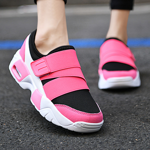 Chaussures sans lacet décontractées à bande élastique design à la mode, baskets compensées pour femmes, en stock en usine - Product Image 6