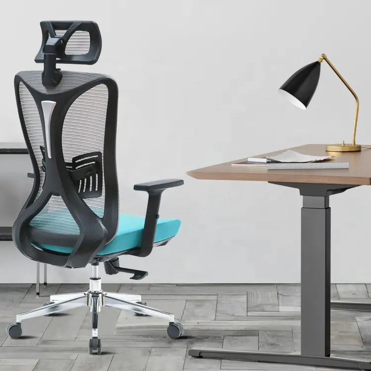 직원을 위한 최고 디자인 사무실 의자 메시 백레스트 의자