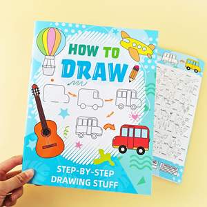 Cadeaux mignons et kawaii incroyables, matériel de <span class=keywords><strong>dessin</strong></span> étape par étape, comment dessiner n'importe quoi pour les enfants - Product Image 1
