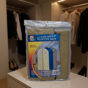 Housse de costume non tissée Mnj 60x137cm, ensemble de protection anti-poussière pour vêtements - Product Image 2