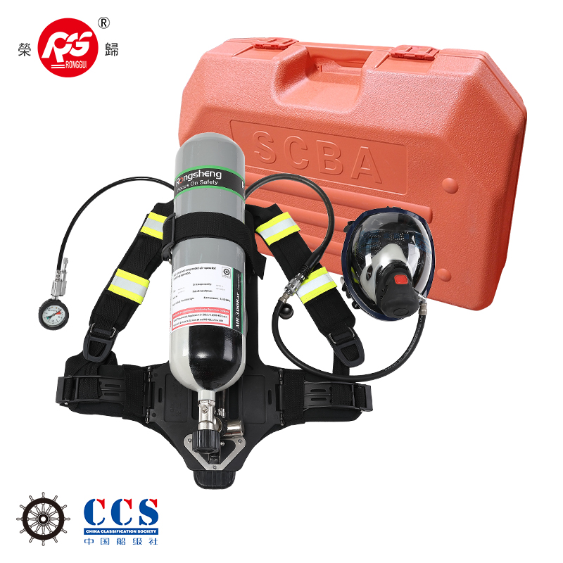 Аппарат положительного давления SCBA для пожарного 30-45 мин, 6 л