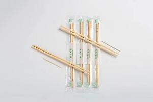 Đũa tre tròn dùng một lần, đóng gói riêng lẻ, an toàn thực phẩm, thân thiện với môi trường, phân hủy sinh học, giá sỉ - Product Image 4