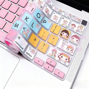 Low Price Wholes Sales Custom Unique Silicone Colored Cute Total protection ipad Laptop <strong>Keyboard</strong> <strong>Cover</strong> - Product Image 1