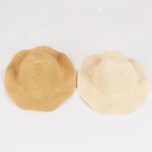 <span class=keywords><strong>Sombrero</strong></span> de <span class=keywords><strong>Paja</strong></span> con Puntos de Colores y Decoración de Lazo para Niña, Venta al por Mayor - Product Image 5