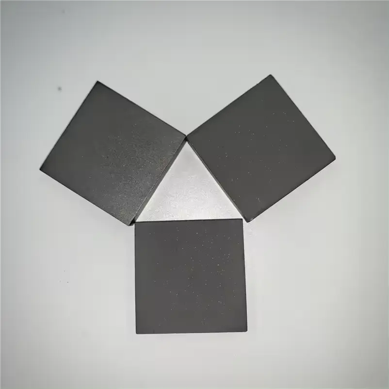 Customized Boron Carbide Ceramic Protection Plate Sheet B4C Ceramic Square Board Block