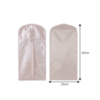 Sac à perruques personnalisé avec fermeture éclair et cintre Sac de rangement pour porte-extension de cheveux avec logo personnalisé
