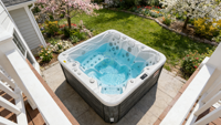 Spa Jacuzzi de Luxe pour 6 Personnes, Idéal pour Villas, Resorts, Hôtels, Soirées Spa, Spa Extérieur, Hydromassage