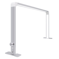 Demi Lune Lumière pour Ongles Dimmable Led Ongles Lampes De Table Lampe UV Lumière avec Clip De Téléphone pour Bureau Ongles Soins De La Peau