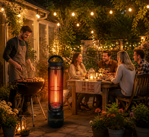 <span class=keywords><strong>Chauffage</strong></span> <span class=keywords><strong>infrarouge</strong></span> électrique à 360 degrés, 1200 W, pour l'intérieur et l'extérieur, avec télécommande - Product Image 5