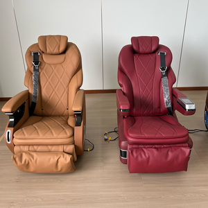 Asiento de Autobús VIP Universal de Lujo, Silla de Capitán Eléctrica Reclinable con Masaje y Calefacción para Interior de Camioneta Sprinter Transit - Product Image 2
