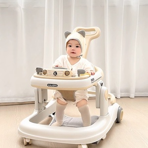 Marche-bébé musical pour prévenir les jambes en O, adapté aux bébés de 6 à 18 mois, capacité de charge de 10 kg, en plastique, pour s'asseoir et pousser - Product Image 1
