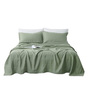 100% tự nhiên Viscose được làm từ hữu cơ tre Khăn trải giường 400TC tre giường đặt tre gối trường hợp - Product Image 6