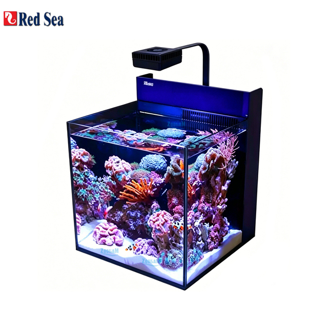 Red Sea Max Nano G2 Luxury Aquarium Tank All-in-one Saltwater Reef Tank 23.8-gallon Glass Plastic Desktop Peninsula Fish