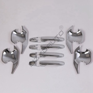 WZXD ABS Chrome Car Outer <b>Cover</b> <b>Head</b> Tail Lamp Trims Handle Bowl Mirror Frame Accessories for 2021 - Product Image 3