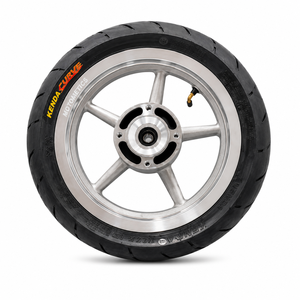 HSKABIN <span class=keywords><strong>Moto</strong></span> Elettrica da Cross con Ruote Supermoto da 12 Pollici, Set di Accessori Kenda Curve, Parti Cromate per <span class=keywords><strong>Moto</strong></span>, Pneumatici - Product Image 3