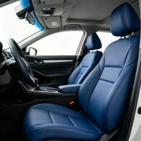 Housses de siège de voiture sport en cuir NAPA sur mesure pour Honda Accord 2017, accessoires intérieurs de voiture en gros, protection de siège, ensemble complet