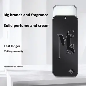 Baume de parfum solide moderne pour homme He Fengyu 15g – Échantillon – Parfum floral de patchouli longue durée – Cadeau portable - Product Image 5