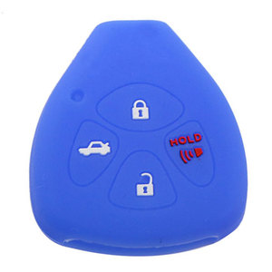 Accessoires de voiture, étui pour clé en silicone souple, bon prix pour Toyota Camry HANLANDA RAV4 Corolla, housse de protection pour clé <span class=keywords><strong>RIZZI</strong></span> VICTOR - Product Image 2