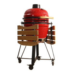 <span class=keywords><strong>Barbecue</strong></span> Kamado en céramique 19 pouces pour camping et extérieur, fumoir, vente en gros directe usine chinoise - Product Image 5