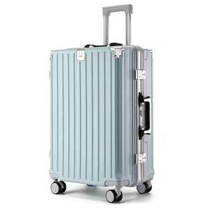 Aluminum <b>Frame</b> Suitcase 20 Inch Multi Functional Lock With Swivel Wheels For Travel - Product Image 2