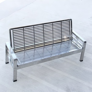 Folding &amp; Durable Flip Stainless Steel <strong>Sofa</strong> <strong>Bed</strong> for Home Decor Office Hotels Restaurant Cafe Living Room <strong>Outdoor</strong> Furniture <strong>Sofa</strong> - Product Image 3