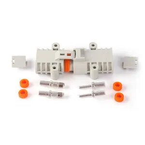 Plugue impermeável do cabo do arnês do fio do conector da bateria 50A 600V para o conector impermeável masculino e fêmea do condicionador de ar