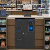 Máquina de Reciclaje de Efectivo de Escritorio, Gran Capacidad, Alta Seguridad, Gestión Automatizada de Pagos en Efectivo para Puntos de Venta Minoristas