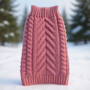 Suéter de Diseño para Perro DB, Abrigo Clásico de Lana Tejida con Cable para Invierno, Tallas XS, XL, XXL - Product Image 2