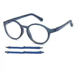 All'ingrosso in Nylon caldo per bambini montature occhiali da vista flessibili colorati occhiali da vista per bambini