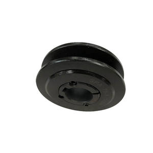 Puleggia a nastro in ghisa nera di vendita calda cinese puleggia a cinghia a <span class=keywords><strong>v</strong></span> in acciaio con tamburo di trasmissione - Product Image 1
