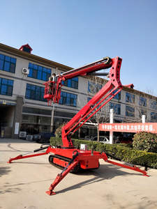 Nacelle élévatrice araignée électrique diesel sur chenilles CE ISO, petite, 10 à 23 m, avec nivellement automatique - Product Image 5