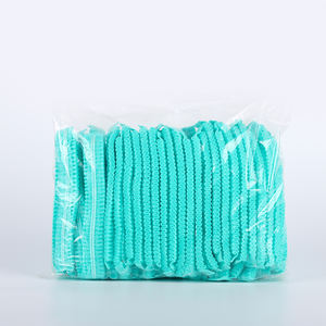 Cappello medico all'ingrosso berretto protettivo monouso con clip in tessuto Non tessuto - Product Image 3