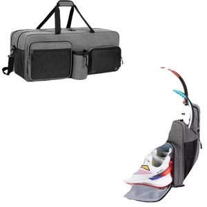 Bolsa de Tenis Impermeable Personalizada OEM de Fábrica BSCI, Bolsa para Raqueta de Tenis de Mesa, Bolsa para Raqueta de Bádminton - Product Image 2