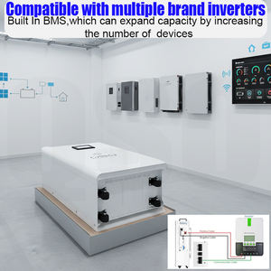 بطارية ليثيوم أيون QSO Lifepo4 بجهد 51.2 فولت وسعة 300 أمبير/ساعة أو 314 أمبير/ساعة أو 280 أمبير/ساعة، بطارية تخزين طاقة 15 كيلوواط، نظام طاقة خارج الشبكة 48 فولت، سعات متنوعة 16 كيلوواط/ساعة و30 كيلوواط/ساعة و15 كيلوواط/ساعة - Product Image 6