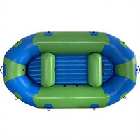 Best-seller - Bateau pneumatique pliable en PVC de 320x130 cm, 1,2 mm, pour la navigation en eaux vives, la pêche, les sports nautiques en plein air